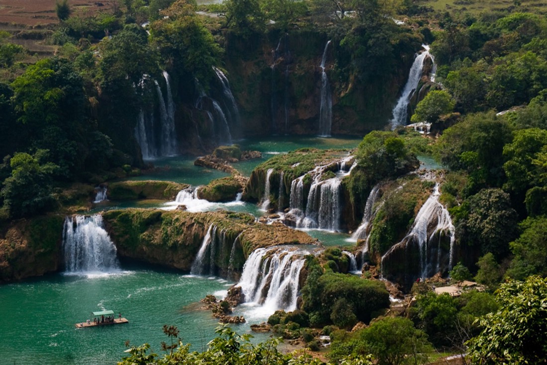 Bản Giốc waterfall in Cao Bằng